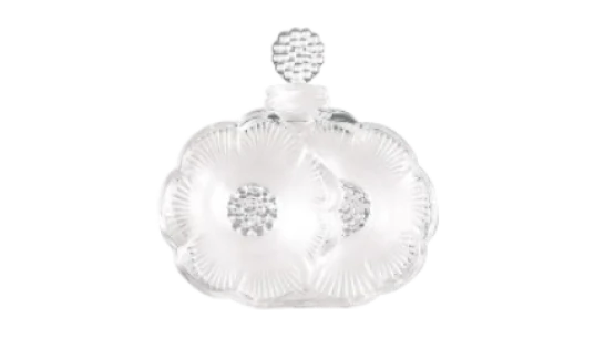 2 Fleurs Perfume Bottle - Clear Crystal