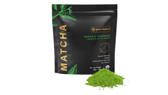 Organic Japanese Premium Latte-Grade Matcha Powder 30g