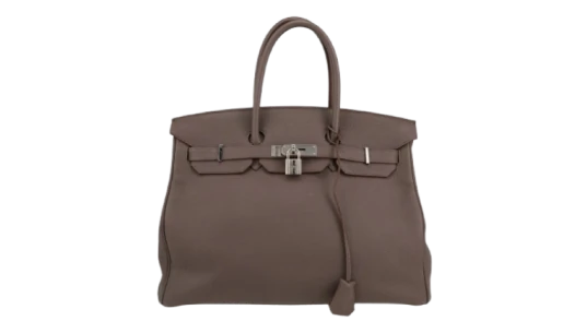 2014 Birkin 35 Togo Leather Handbag - Brown Pre-Owned