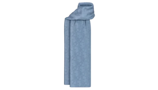 Gravity Stole Cotton & Silk - Blue