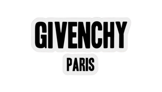 Givenchy Paris Sticker - White/Black