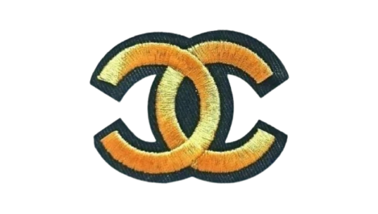 Chanel Logo Patch - Orange
