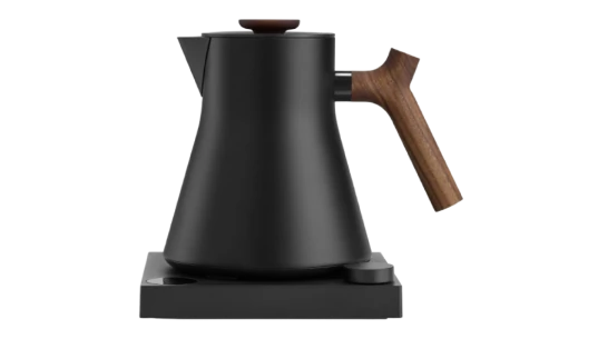 Corvo EKG Pro Electric Tea Kettle - Black/Wood