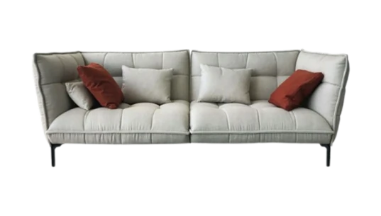 Husk Sand Fabric Sofa