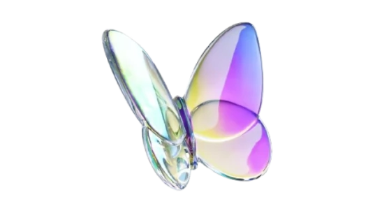 Lucky Butterfly - Red