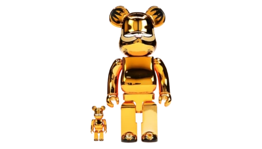 Garfield 100% & 400% Set - Gold Chrome Ver.