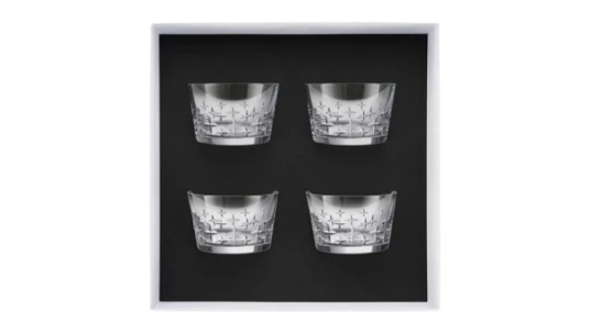 Newport Twist Gift Box Of 4 Verrines 270ml