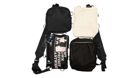 Pocketbag Loop -Black/Beige