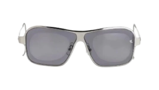 Rectangular Sunglasses RAF19C2SUN - Silver/Grey