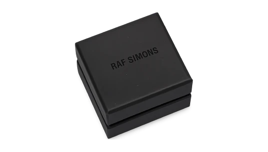RS Embossed Logo Jewelry Box - Black