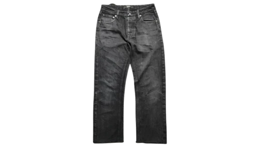 Straight Fit Jeans - Black