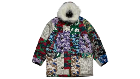 Camouflage Print Parka (FW18) - Multicolor