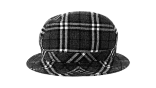 Flannel Bucket Hat - Charcoal
