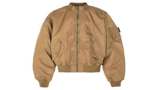 Light Bomber Jacket - Beige