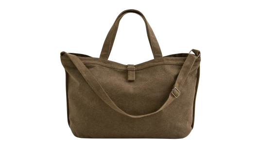 Canvas Tote Bag - Khaki