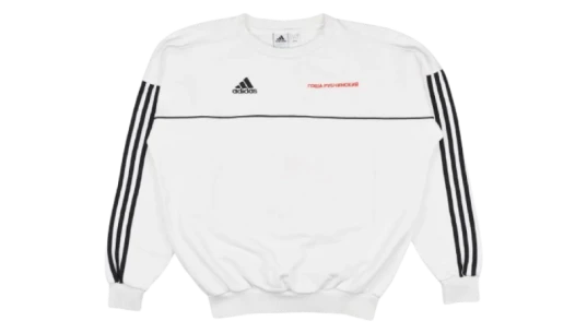 Crewneck Sweatshirt (FW17) - White/Black
