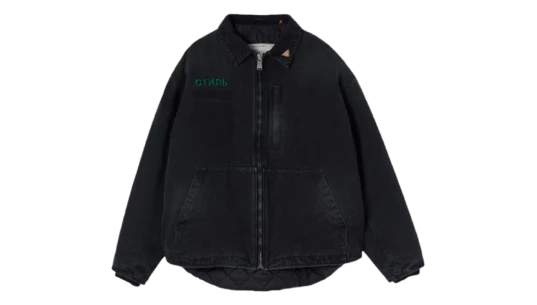 CTNMB Canvas Pockets Jacket - Black/Green