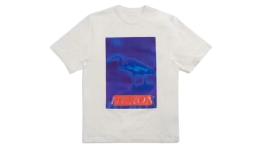 Preston MA-1 Tee - White/Navy Blue