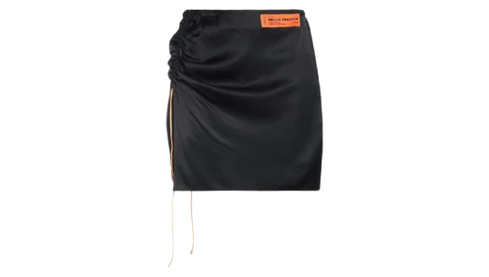 Mini Skirt - Black/Orange