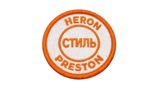 HP Logo Embroided Patch - Orange/White