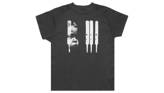 Baby Raglan T-Shirt - Faded Black