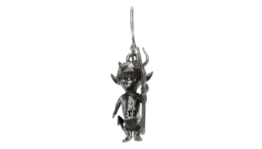 Baby Devil Earring - Sterling Silver