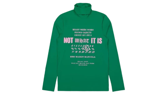 Long Sleeve Top - Green/Pink