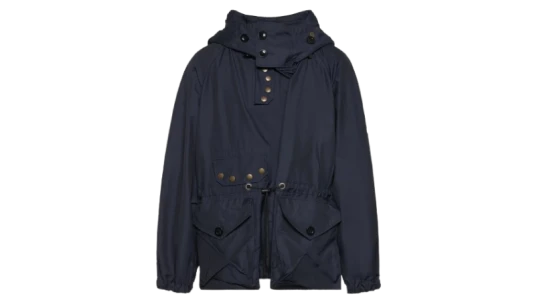 Relaxed Silhouette Sport Jacket - Blue