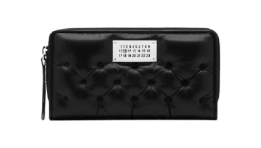 Glam Slam Embroidered Wallet - Glacial