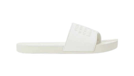Tabi Pu Slides - White