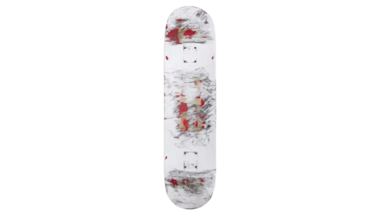MM6 Skateboard Deck - White