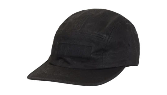 MM6 Painted Camp Cap - Black