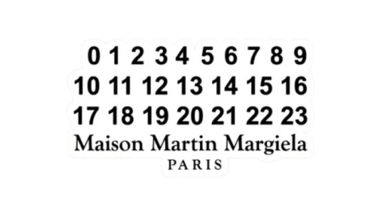 MM Numeric Logo Sticker