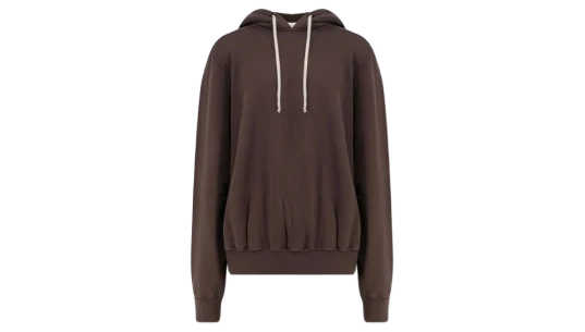 DRKSHDW Drawstring Cotton Hoodie - Brown