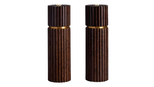 Lonic Wood Salt & Pepper Mill - Brown