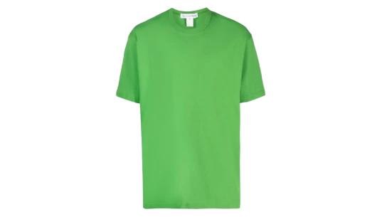 Short-Sleeve Round-Neck T-Shirt - Fluorescent Green