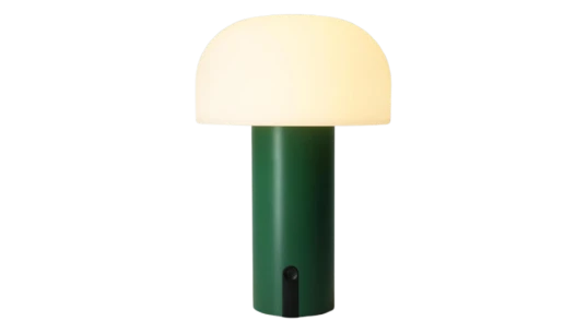 Cordless Mushroom Table Lamp - Green