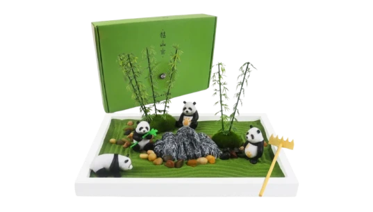 Panda Mini Zen Garden for Desk