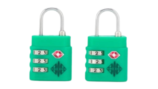 Padlocks Set Of 2 - Sea-Green