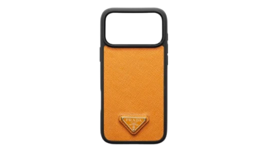 Triangle-Logo iPhone 17 Pro Max Case - Orange/Black