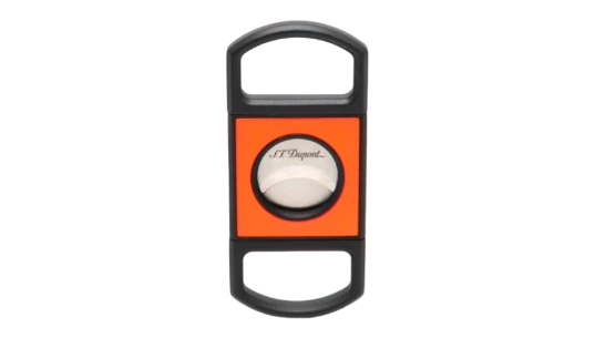 Double-Blade Cigar Cutter - Orange