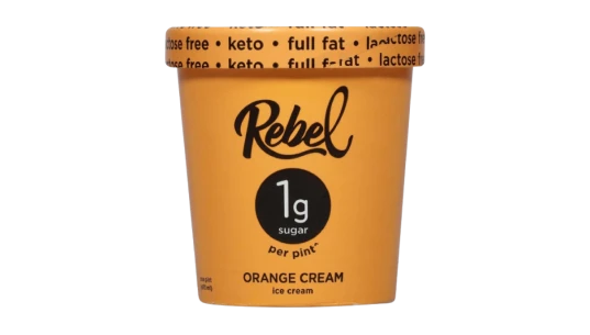 Orange Cream Ice Cream 8 Count