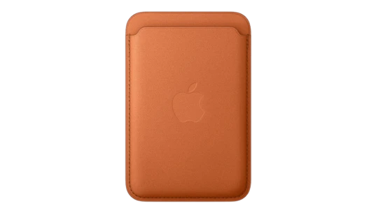 FineWoven Wallet with MagSafe - Orange Brown