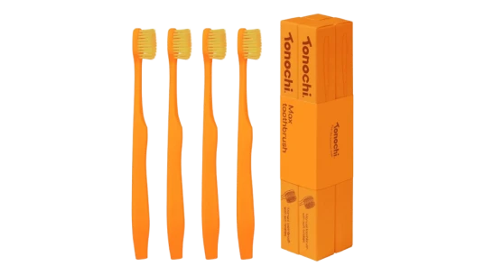 Max Toothbrush Extra Soft - Orange 4 Pack