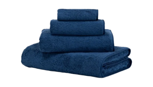 Cotton Unito Bath Sheet 100cm x 150cm - Indigo Blue