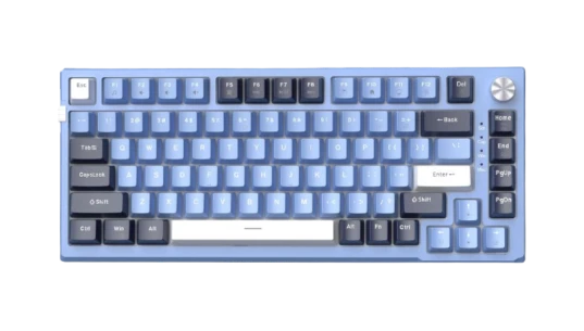 SKY81 75% Mechanical Keyboard - Prussian Blue / Blue Whale Switch