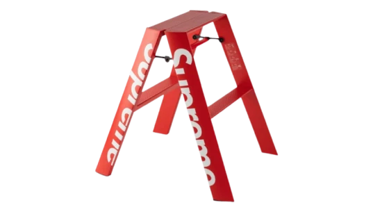 Logo-Print Step Ladder