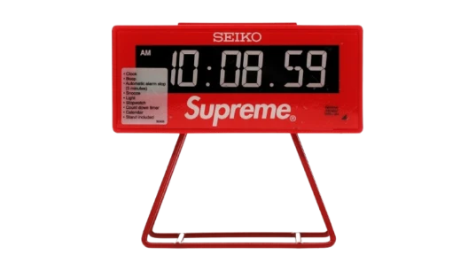 Marathon Clock - Red