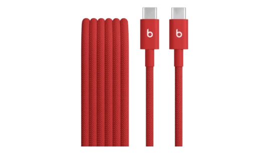 USB-C to USB-C Woven Cable - Rapid Red