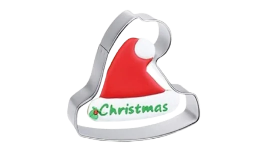 Christmas Hat Stainless Steel Cookie Cutter